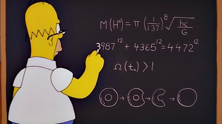 Homer simpson bosone di higgs